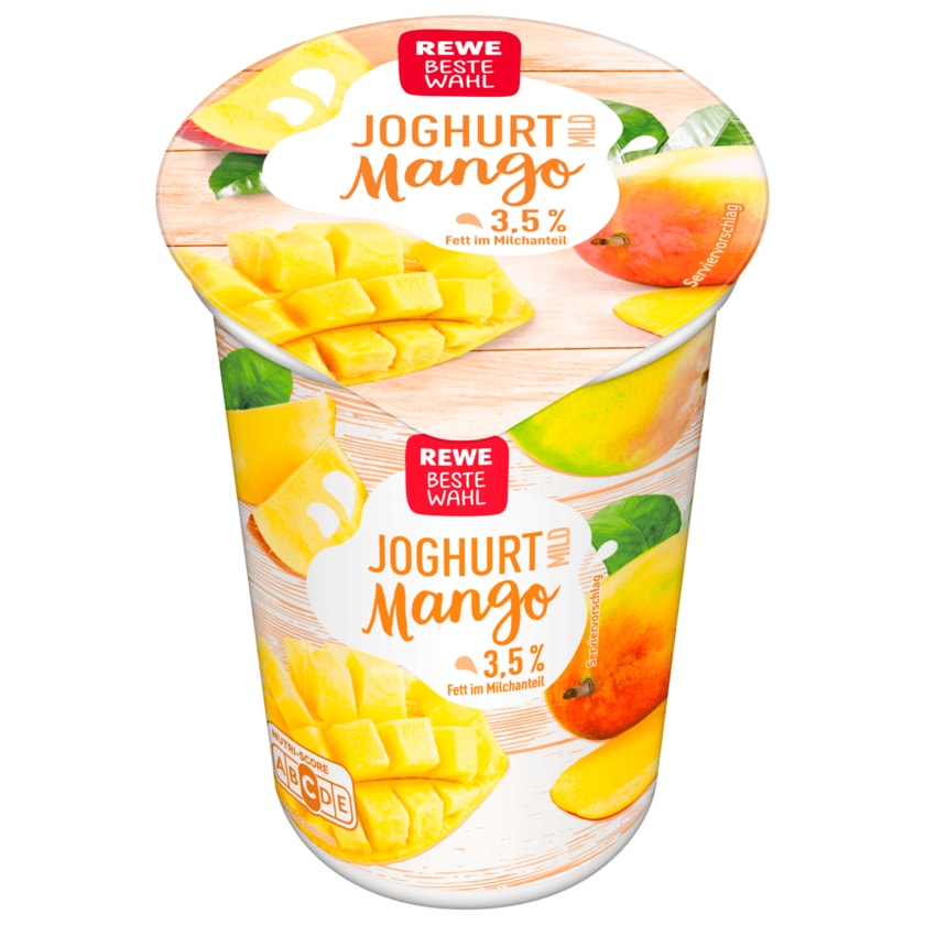 REWE Beste Wahl Joghurt mild Mango 250g